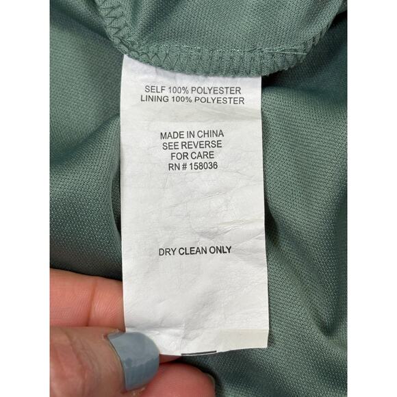 NWT Birdy Grey Grace Chiffon Convertible Maxi Dress Gown Women's XXL Sea Glass - Picture 11 of 11